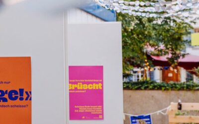 «Arsch» und «figge» – Mit diesen Plakaten will das Festival sexualisierte Gewalt bekämpfen